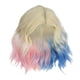 thumbnail image 4 of Peluca ondulada corta para mujer jinwen Peluca de disfraz rosa y azul con Gorra de Peluca Anime Cosplay, 4 of 8