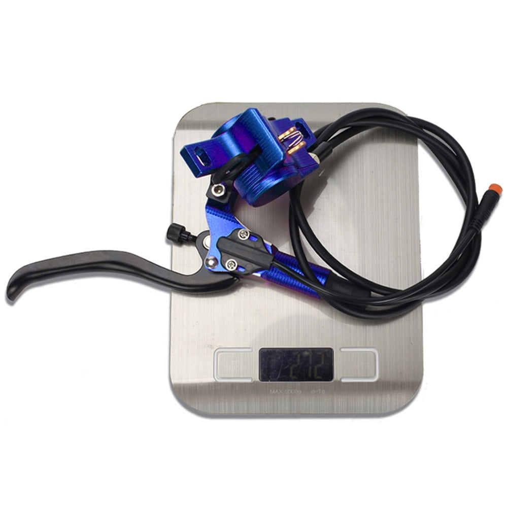 Kit Complet Freins à Disque Hydrauliques Pour Vélo électrique - Leviers Avec Coupure électrique, Rotors 160mm, Noir