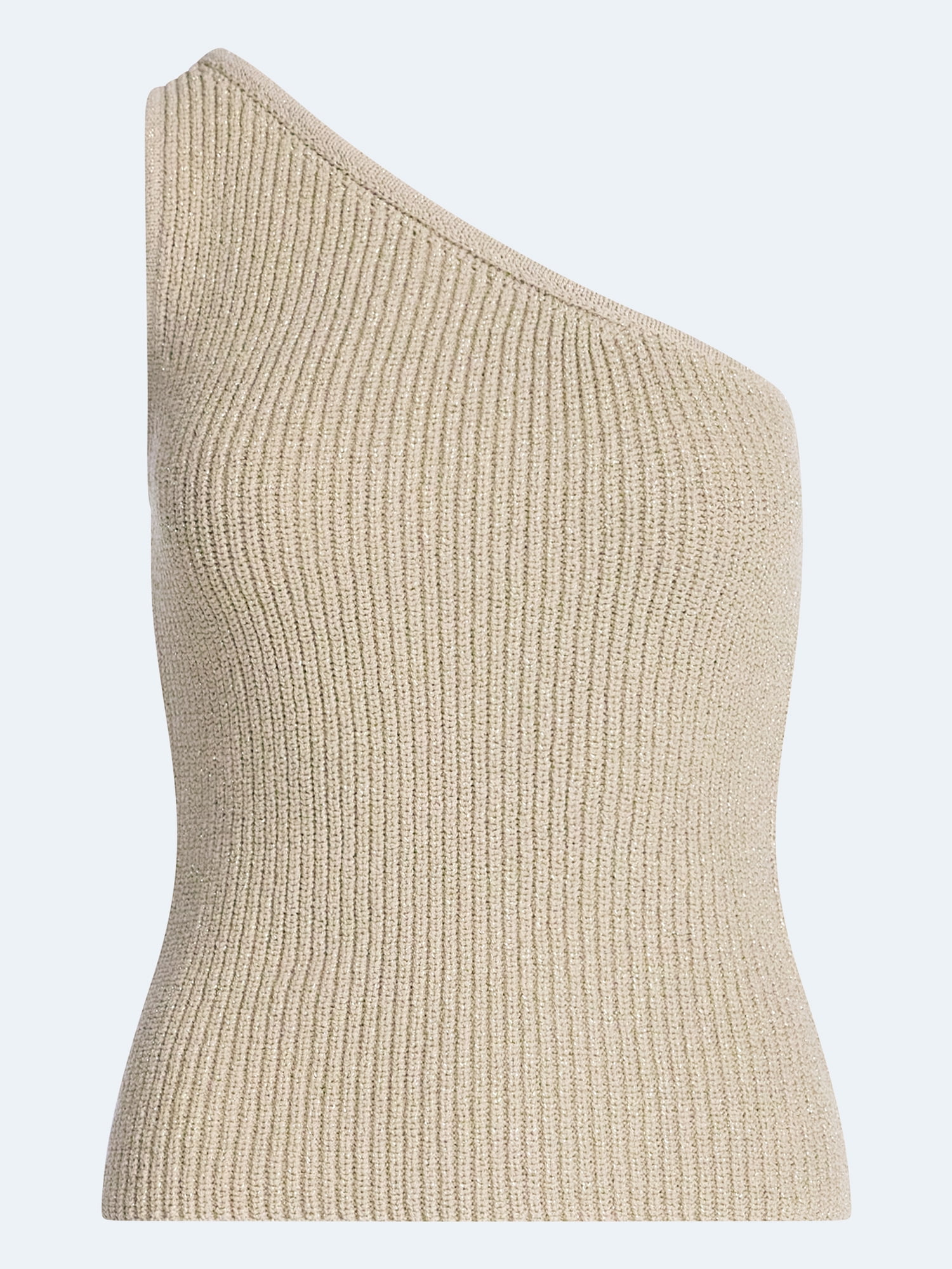 Scoop Women's and Women's Plus One Shoulder Knit Top, Sizes XS-4X