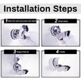 thumbnail image 3 of Angle Adjustable Suction Cup Shower Holder, Shower Head Attachment Fix Without Drilling, Bathroom Accessory with Suction Cup Hook Bathroom, Suitable for Bathroom, 3 of 6