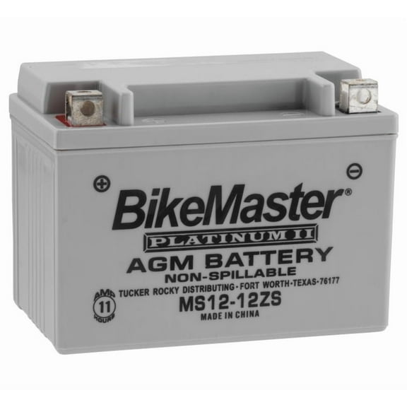 BikeMaster AGM Platinum II Battery MS12-12ZS For Honda RVT1000R RC51 2000-2006