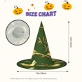 thumbnail image 3 of Sombreros de bruja de Halloween, GAGALU Wizard, cosplay para mujeres y hombres, 3 of 8
