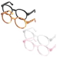 thumbnail image 3 of 4 Uds. Gafas de sol para perros y gatos, gafas divertidas para mascotas, gafas para Cosplay para perros y gatos, 3 of 5