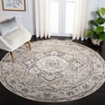 thumbnail image 2 of SAFAVIEH Pyramid Jefferson Oriental Area Rug, Ivory/Grey, 4' x 4' Round, 2 of 11