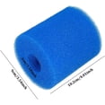 thumbnail image 2 of Cartucho de esponja filtrante para piscina reutilizable y lavable para Intex tipo H HIASDFLS, 2 of 5