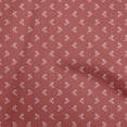 thumbnail image 1 of oneOone Cotton Poplin Maroon Fabric Retro Socks Craft Projects Decor Fabric Printed By The Yard 42 Inch Wide, 1 of 5