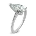 thumbnail image 5 of Auriga Fine Jewelry 14K White Gold 2 1/2 carat LG Diamond Pear Solitaire Engagement Ring for Women Size 7 (Clarity- VS/SI, Color - GH), 5 of 7