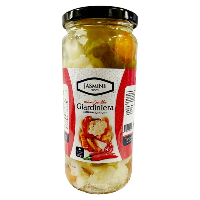Jasmine Mixed Pickles Giardenria Hot 500g