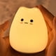 thumbnail image 3 of Lámpara de palmadita en forma de gato con sensor táctil de silicona suave y ligera para dormitorio de bebé para niños Hugtrwg Para estrenar, 3 of 6