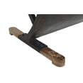 thumbnail image 5 of Fuselage 55" Airplane Brown Metal Desk, 5 of 11