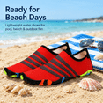 thumbnail image 2 of Wdhugt Women’s Water Shoes Quick Dry Aqua Socks Lightweight Slip On Swim Shoes for Beach Pool Water Sports Cloth Upper Size 40 Eu 7.5 Us 25 Cm, 2 of 8
