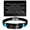 Black, variant on Glow in The Dark AA NA Heartbeat Sobriety Bracelet, Recovery Silicone Band with Inspirational Wallet Card, One Day at a Time Sober Anniversary Jewelry Keepsake Milestone Gifts for Recovering