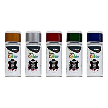 TRG Black 317 Super Color - best spray paint for leather and synthetics