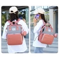thumbnail image 7 of Diaper Bag Backpack, Diaper Bag with Changing Station, Large Capacity Baby Backpack for Traveling with Insulated Milk Bottle Pocket?Pink?, 7 of 7