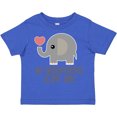 thumbnail image 3 of Inktastic My Grandparents Love Me Elephant Boys or Girls Toddler T-Shirt, 3 of 5