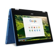 Acer Chromebook R11 CB5-132T-C67Q Touch screen Chromebook with Intel Celeron N3060 Processor, 11.6 IPS Multitouch screen 4GB Memory, 32GB SSD and Google Chrome OS