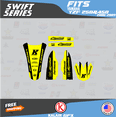 thumbnail image 4 of Kalair GFX Graphics Kit for Yamaha YZ450F (2006-2009) Swift Series, 4 of 5