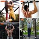 thumbnail image 5 of Pull Up Assistance Bands Set Resistance Strap Elastic Hanging Rope, 5 of 5
