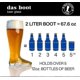 thumbnail image 2 of Quality Glass Boot Mug for Oktoberfest Celebrations 2 Liter 2025, 2 of 5