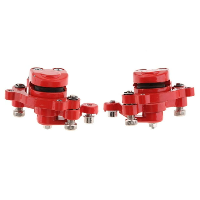 Conjunto de Pinza de Freno de Disco Soledad 2 piezas para Scooter de Bicicleta 49cc