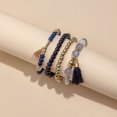 thumbnail image 3 of Pulseras con Cuentas ANGGREK 24 Piezas Estilo Multicapa para aniversario, 3 of 8