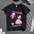 thumbnail image 2 of Camiseta con estampado de Super Mario Toadette Princess Peach para adultos y niños, vestido familiar, pantalones cortos de manga divertidos, cuello redondo, ropa de calle informal nueva zhangmengya LED, 2 of 2