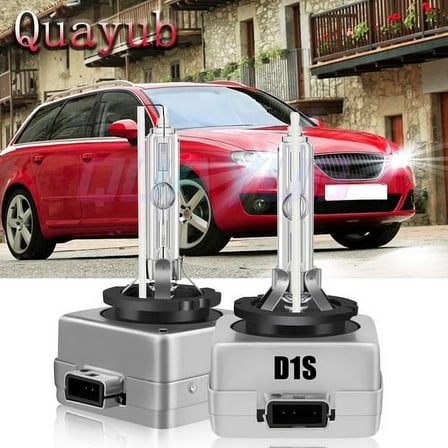 D1S HID Headlight Bulbs 35W White 6000k Bright For Seat Exeo 2011 High Beam and Low Beam