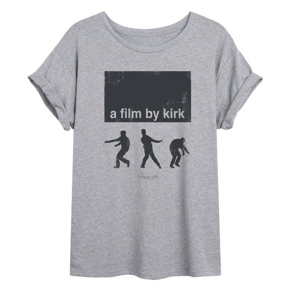 Gilmore Girls - A Film By Kirk - Juniors Oversized Graphic T-Shirt