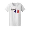 thumbnail image 2 of Francais French Language T-Shirt Women -Image by Shutterstock, Female XX-Large, 2 of 4
