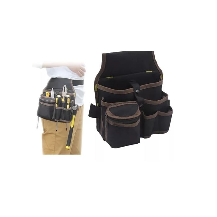Bolsa Coleto Porta Herramientas 7 Bolsillos Martillo
