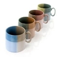 thumbnail image 4 of Gibson Home Glasgow 4 Piece 19.5 Ounce Fine Ceramic Cup Set in Assorted Designs, 4 of 8