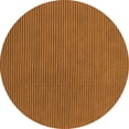 thumbnail image 1 of Ahgly Company Indoor Round Oriental Orange Industrial Area Rugs, 8' Round, 1 of 4