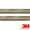 Brown, variant on Vintage Style 5/8" Buckskin & Chrome Side Body Trim Molding