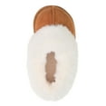 thumbnail image 4 of Wonder Nation Baby Girls Faux Fur Trim Slippers, 4 of 5
