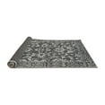 thumbnail image 2 of Ahgly Company Indoor Square Abstract Gray Modern Area Rugs, 3' Square, 2 of 4