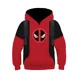 thumbnail image 1 of Sudadera con capucha de superhéroe de Deadpool y Wolverine para cosplay, chándal informal, chaqueta de Halloween y Navidad, sudaderas para niños, 1 of 6