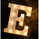 thumbnail image 2 of Foaky Letrero de luces LED con letras iluminadas para luz nocturna, boda/fiesta de cumpleaños, lámpara de Navidad con pilas, decoración de bar para el hogar (E), 2 of 4