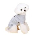 thumbnail image 4 of CSChome Chemise pour Chien Chemise pour Animaux Col Rond Ourlet Exquis Style Simple Été Sans Manches, 4 of 7