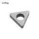 thumbnail image 3 of 4uds Carburo Inserto Asiento Cuña MT2204 Torneado Herramienta Accesorios Rosca Cuña Asientos para CNC Torno Torneado Herramienta Soporte, Plateado Tono Unique Bargains herramientas de torneado de torno, 3 of 7