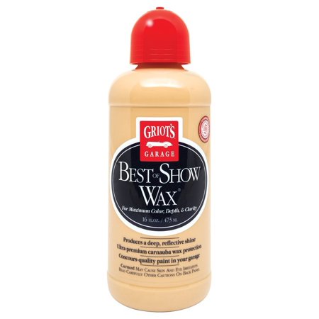Griot's Garage 11171 Best of Show Wax - 16 oz. (Best Way To Wax A Car With A Buffer)