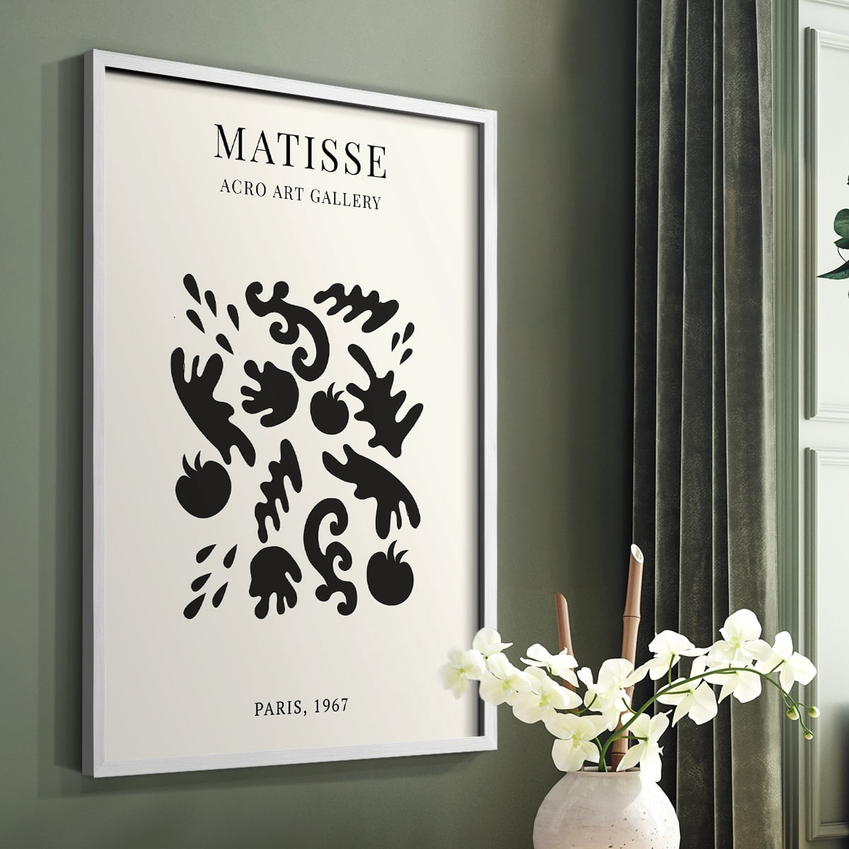 Matisse LXIII Framed Print - Solid Wood
