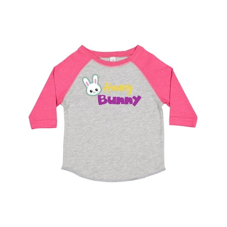 

Inktastic Easter Hunny Bunny White Bunny Cute Bunny Gift Toddler Boy or Toddler Girl T-Shirt
