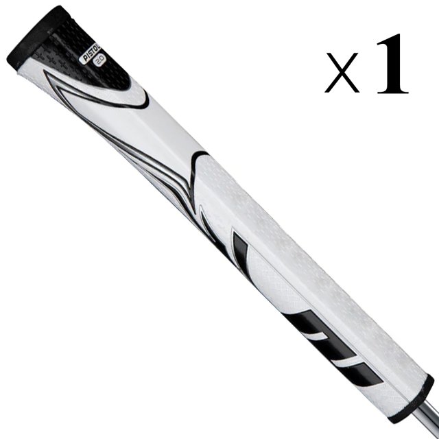 Putter Grip- Soft Polyurethane Material, Light Weight Golf Grips,Anti-Slip Pattern, Comfortable Feel,6 Color to Choose. 23SS 2.0 BK WH 1PC