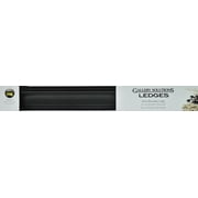 EBONY-BLACK GALLERY 24in Ledge by Gallery Solutions