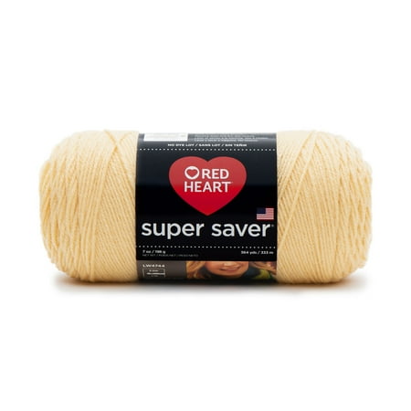 UPC: 0073650887093 | Red Heart Super Saver Size 4 Acrylic Cornmeal Yarn 364 yd