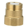 thumbnail image 2 of Válvula de retención de 1 vía de latón 1 "para válvula de ventilación de aire de una vía para compresor de aire válvula de bomba de agua Control de Sharpla La válvula de retención, 2 of 6