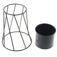 thumbnail image 3 of Nordic Style Flower Planters with Iron Shelf, 3 of 8