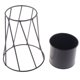thumbnail image 3 of Soporte de Metal para Plantas Decoración de Jardines, Jardines, Ingeniería B Negro, 3 of 9
