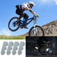 thumbnail image 2 of BIBABLYKE 4Pcs Bicycles Reflectors Bike Wheel Rims Spokes Riding Wheel Spokes Reflectors Safe Warning Reflective Sheet for Cycling, 2 of 8