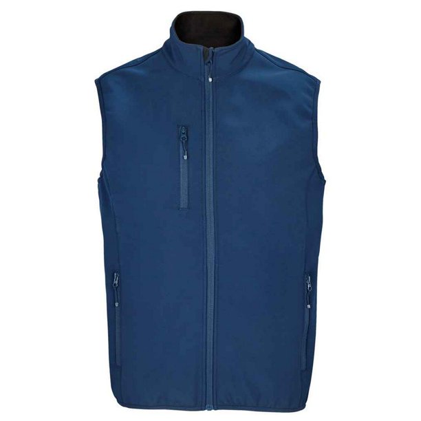 SOLS - Chaleco Forro Polar Falcon de Softshell para Hombre (Azul Abyss) SOLS UTPC5338_abyssblue
